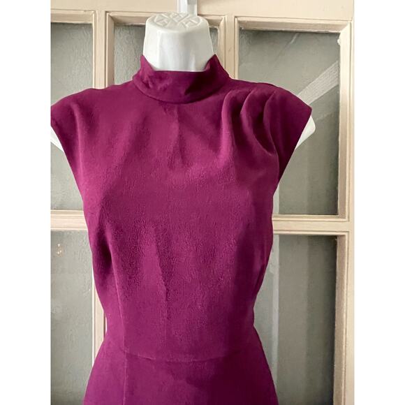 Trina Turk Wine Country Ruched Sheath Dress - Picture 6 of 10